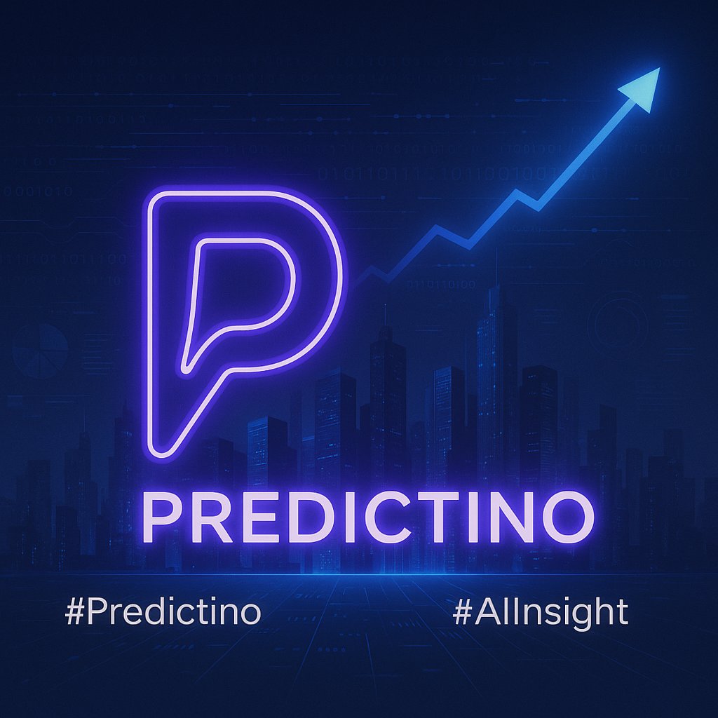 predictinotech's tweet photo. Most tools show you the now. We show you the next. Predictino is engineered to make forecasts faster, clearer, and smarter—for anyone, anywhere.
#Predictino #NextLevelAI #RealTimeForecast #Tech https://t.co/pcuHpDUOdU