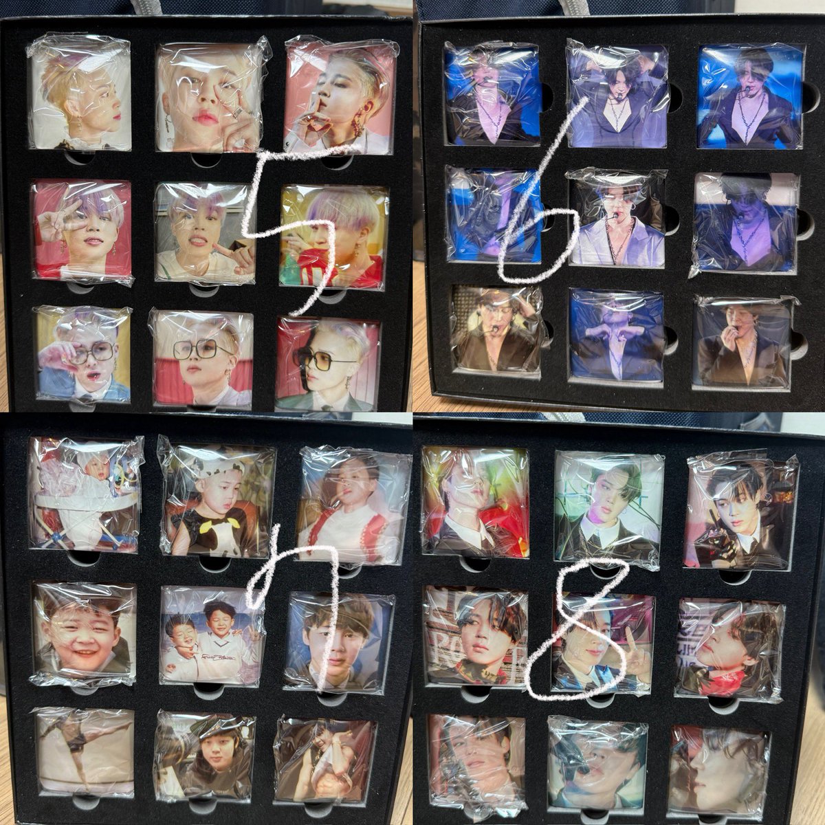 갑자기 이벤트!! 지민이 비공굿 마그넷세트
드립니당!

🍎참여방법 알티+원하는 마그넷 번호+배송비 본인부담 가능하신분 (무게가 있어서 배송비 조금 많이 나올것같아요! 참고해주세요!)

🍎기간 8/15일까지