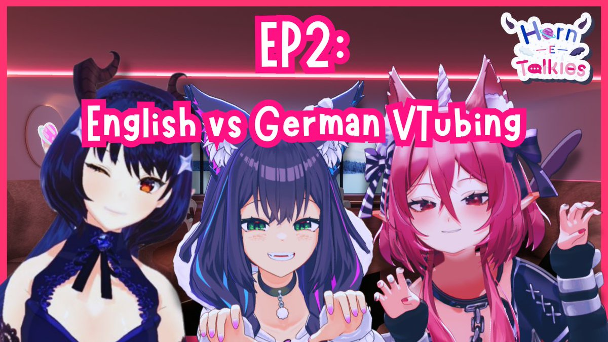 Laphi🦄💔LIGHTMOTIF (@laphipii) on Twitter photo 💔Horn-E Talkies EP2💔
In the second episode of our podcast Horn-E Talkies, Luny will join Xiu and me as we discuss the English vs German VTuber markets! Xiu compiled correlation graphs of your submissions so we have scientific data as base👀
🕤today, 8pm GMT+2 / 2pm EDT🕤 💔Horn-E Talkies EP2💔
In the second episode of our podcast Horn-E Talkies, Luny will join Xiu and me as we discuss the English vs German VTuber markets! Xiu compiled correlation graphs of your submissions so we have scientific data as base👀
🕤today, 8pm GMT+2 / 2pm EDT🕤