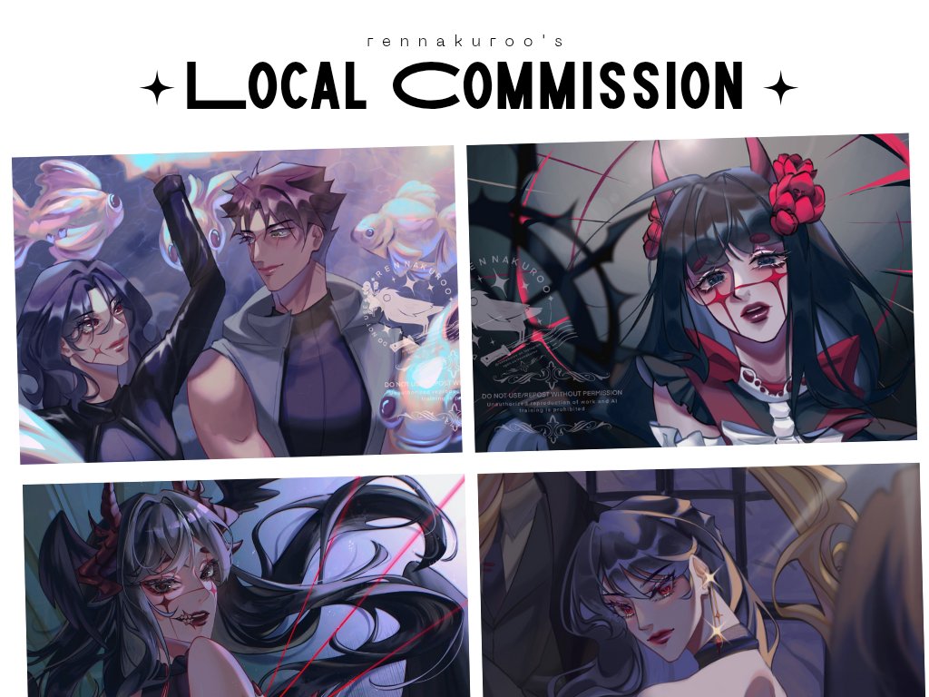 ✦ LOCAL COMMISSION OPEN ✦

Halo! Aku lagi buka commission khusus lokal nihh ♡♡♡ Untuk pembelian 3 items bakal dapet freebies art! &gt;⩊&lt;

[5 slots available]
・・・・・
♡ + ↻ +comment appreciated!