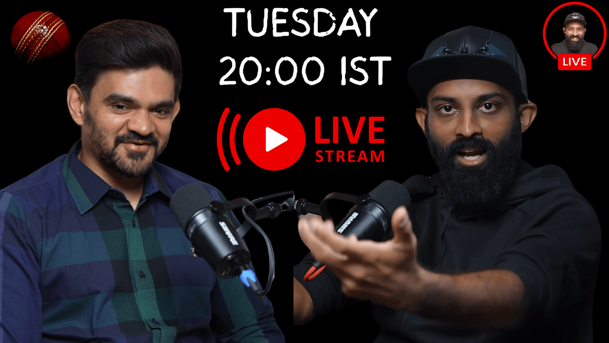 🚨SURPRISE ANNOUNCEMENT - 

Sports Lab ~ <a href="/Dr_SMiT_/">𝚂𝙼𝚒𝚃</a> + <a href="/imsohamdesai/">Soham Desai</a> 

We will be starting with Live Streaming Every Week - BTS Sports Science Conversations. 

Pilot Stream is on 05/08 ~ TUESDAY 8:00 PM I.S.T.

We'll be Talking on India's Recent Test Series Comprehensively.

✌️