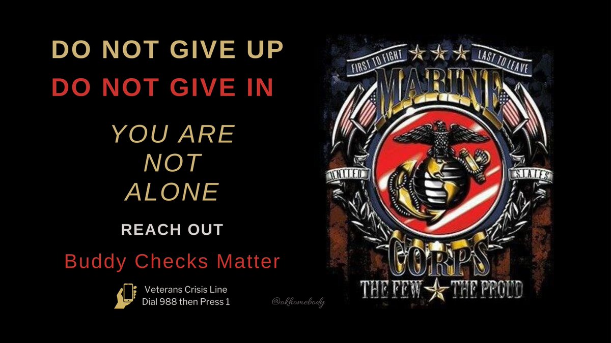 🇺🇸SoulfulSunday✅VETERAN #BuddyChecks✅RH 🇺🇸
Good morning, family. Our weekly check to make sure you have taken the time to care for yourself. You can’t pour out from an empty vessel. Refill, recharge, refresh. Reach out if you need. I love all y’all! ❤️🤍💙
⭐️Veterans Lives