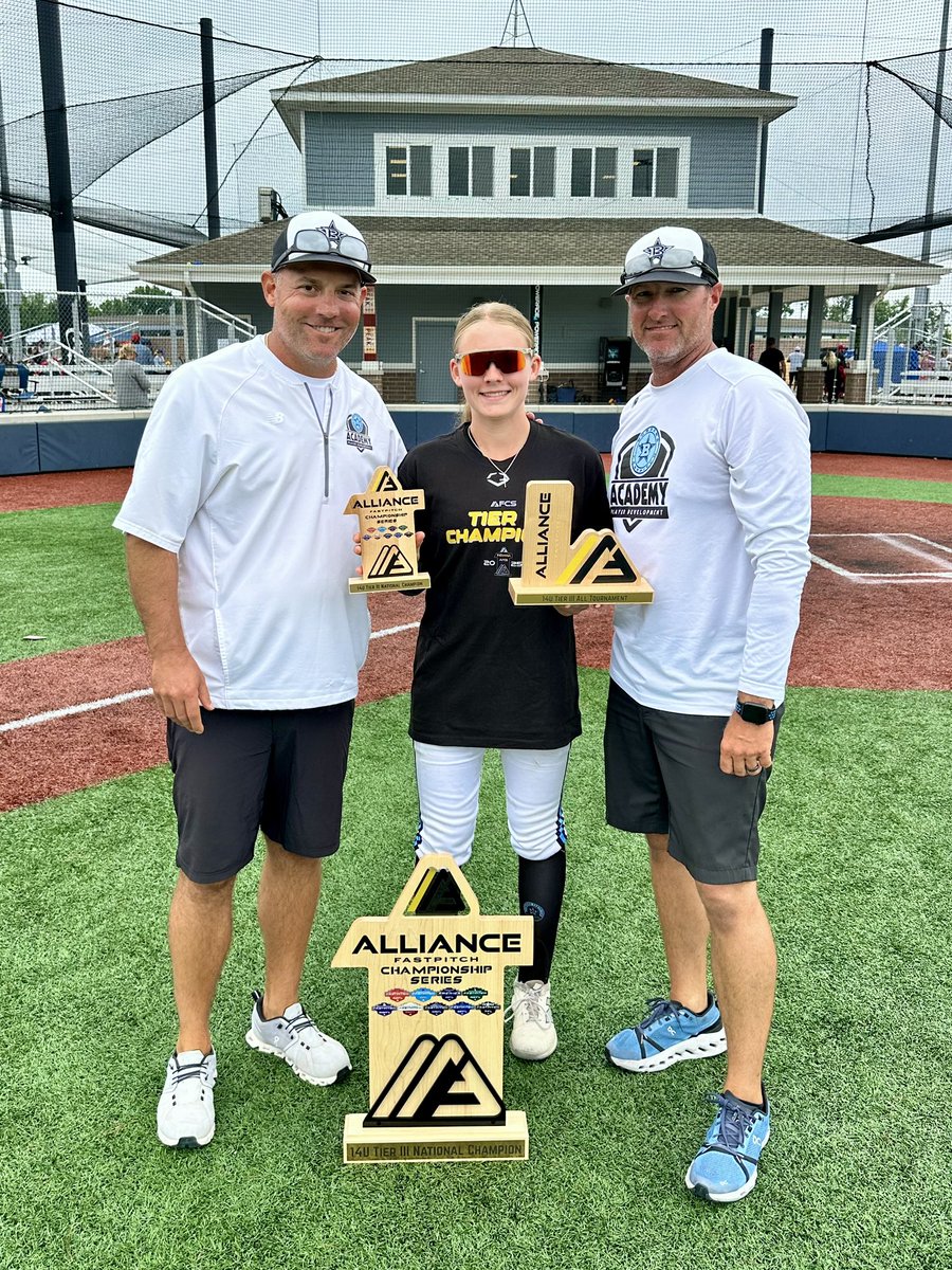 Kennedy Carlson (@kcarlson2029) on Twitter photo I had a great week in Indiana <a href="/thealliancefp/">The Alliance Fastpitch</a> national championships and was named to the all tournament team. I hit 0.452/0.514/1.030 and some good plays in the field to help my team finish strong.
@kristimalpass
<a href="/vasquezmarky/">Mark V</a>
@extrainningSB
<a href="/LineDsoftball/">Line Drive Media</a>
<a href="/TexasCoachWhite/">Mike White</a> I had a great week in Indiana <a href="/thealliancefp/">The Alliance Fastpitch</a> national championships and was named to the all tournament team. I hit 0.452/0.514/1.030 and some good plays in the field to help my team finish strong.
@kristimalpass
<a href="/vasquezmarky/">Mark V</a>
@extrainningSB
<a href="/LineDsoftball/">Line Drive Media</a>
<a href="/TexasCoachWhite/">Mike White</a>