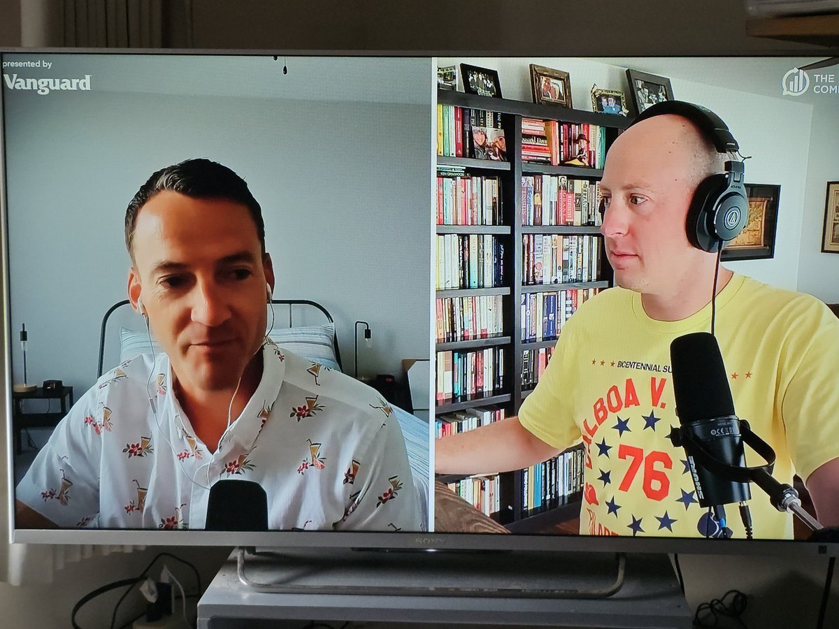 aceellis's tweet image. @awealthofcs
@michaelbatnick 

Happy Sunday gentlemen.

Had to look twice at Ben's shirt.

#animalspirits
#thecompound