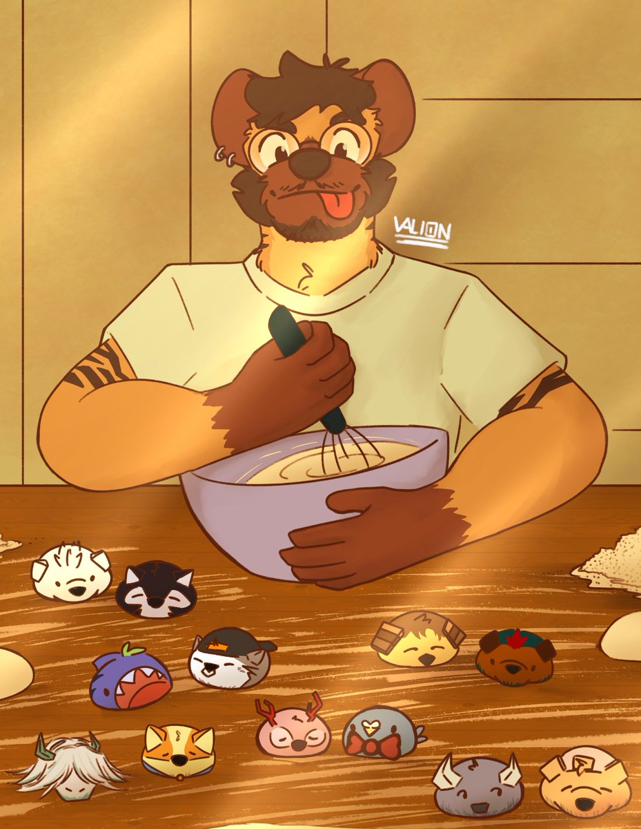Baking for myself this day 🧁🎂

Birthday Art  :3
(if you see yourself there, no you don't😌)
