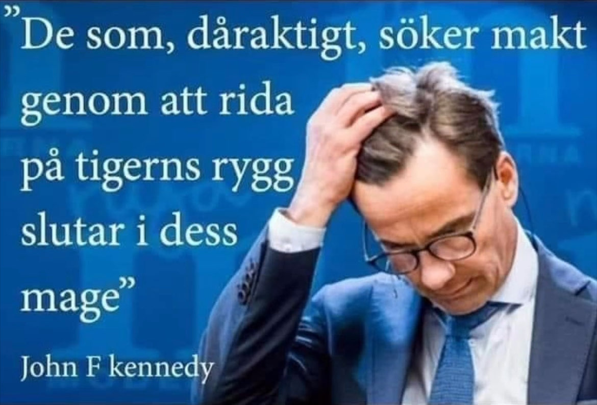 Du kan börja tömma skåpet, <a href="/SwedishPM/">Ulf Kristersson</a>