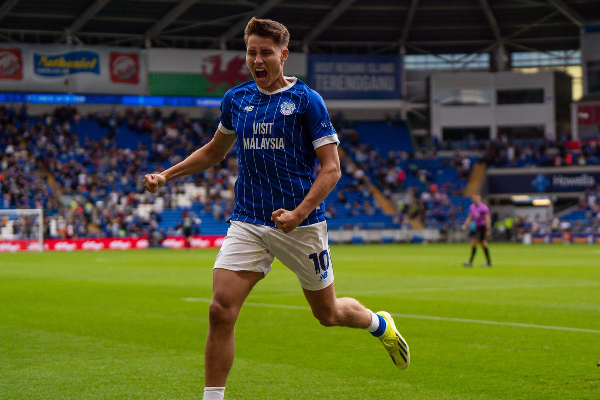 LPPhotography27's tweet photo. Tale of the game..

@theposh took a 1-0 lead before Rubin Colwill and Ronan Kpakio score to give @CardiffCityFC the 3 points on the opening day of their @EFL League 1 campaign. https://t.co/z9uByiwC4k