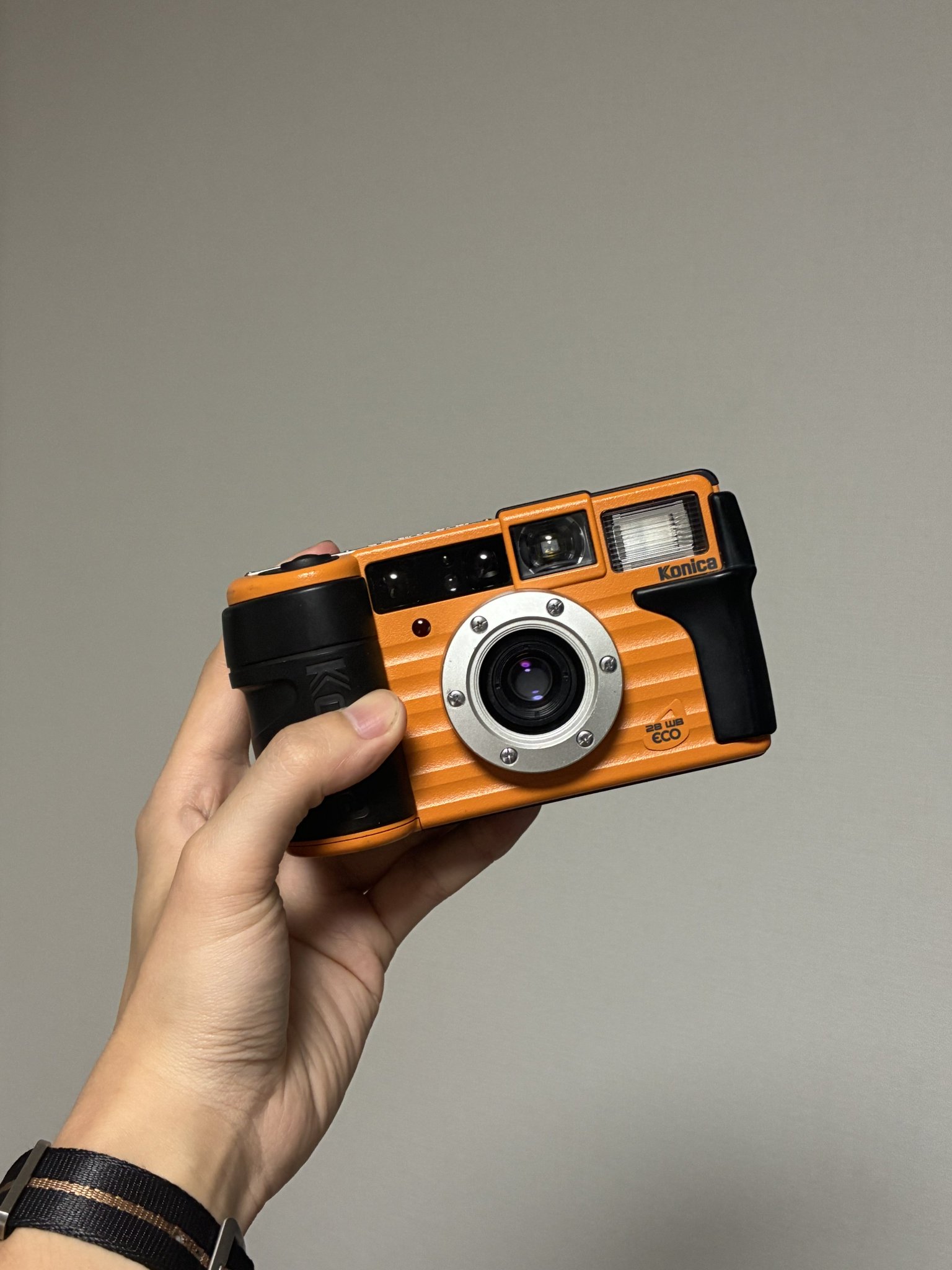 【完動品】Y-631 Konica 現場監督28 イエロー 完動品】Y-631 Konica 現場監督28 イエロー