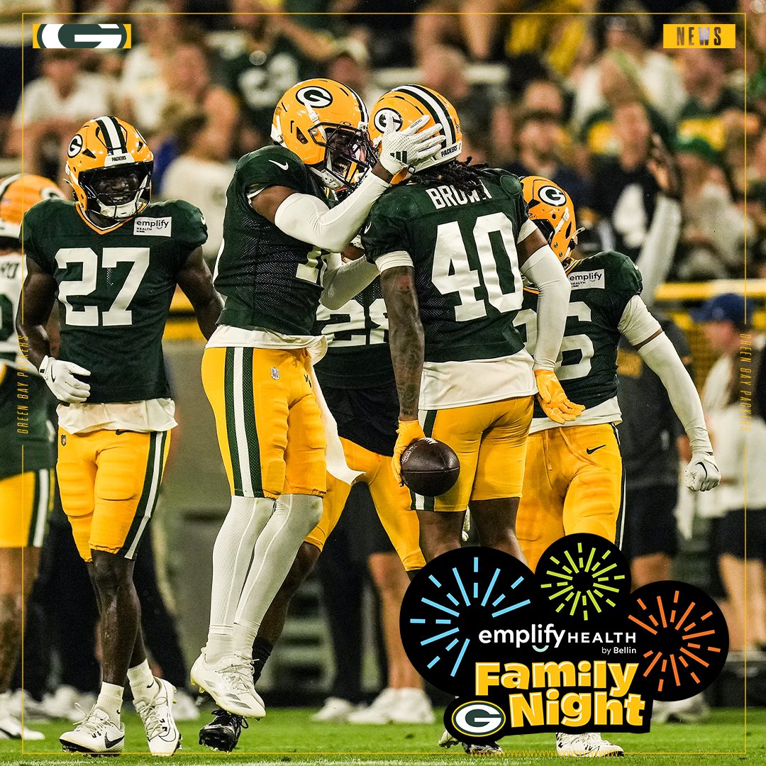 Omar Brown had a Family Night for the ages, picking off 3️⃣ passes during practice at Lambeau Field. 

To those who watched the Packers’ first-year safety grind away in the shadows of the practice squad last season, it came as no surprise.

<a href="/emplifybellin/">Emplify Health by Bellin</a>
