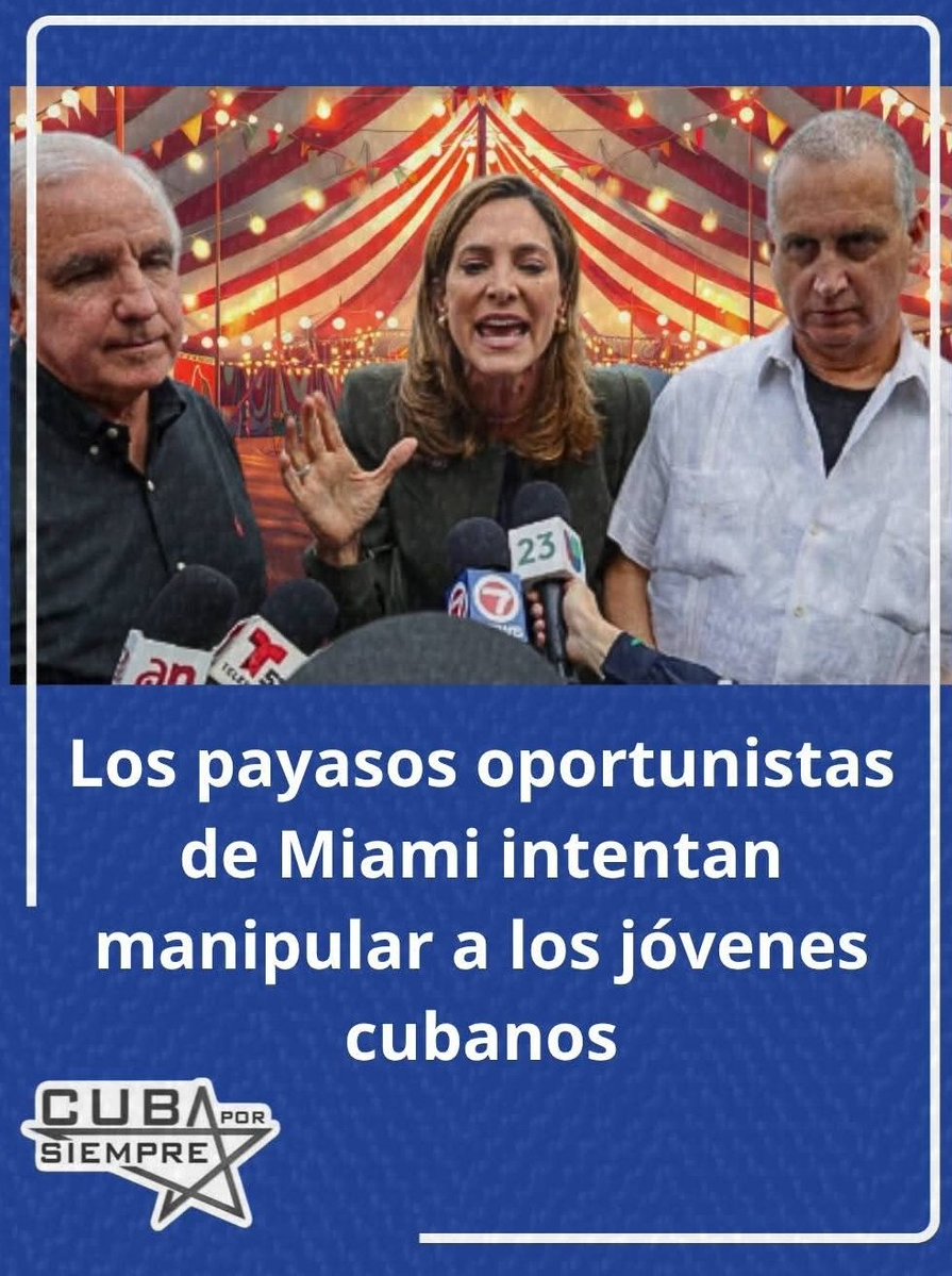 No han podido ni podrán con nosotros los jóvenes cubanos, pa'que lo sepan bien.