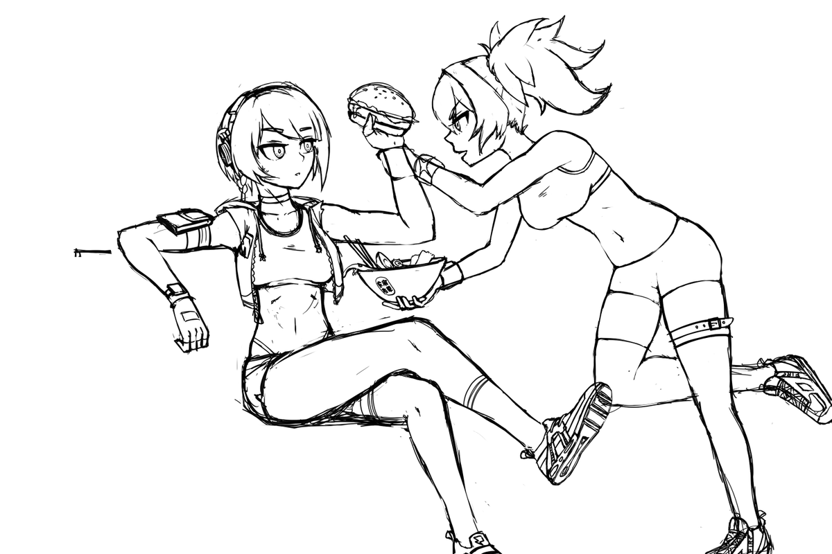 Anby and Soldier 11 have a heated discussion on the optimal post workout food. (its the same argument they have every day)
#zzzero #Dripfest2025 #zzzS2Fanart