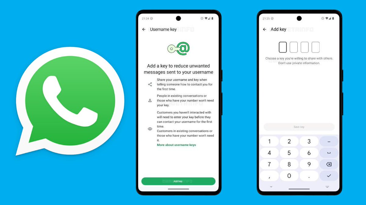 WhatsApp'a kullanıcı adı ve şifre geliyor. Bu özellik sayesinde diğer WhatsApp kullanıcıları ile telefon numarasını paylaşmadan sohbet etmek mümkün hâle gelecek.