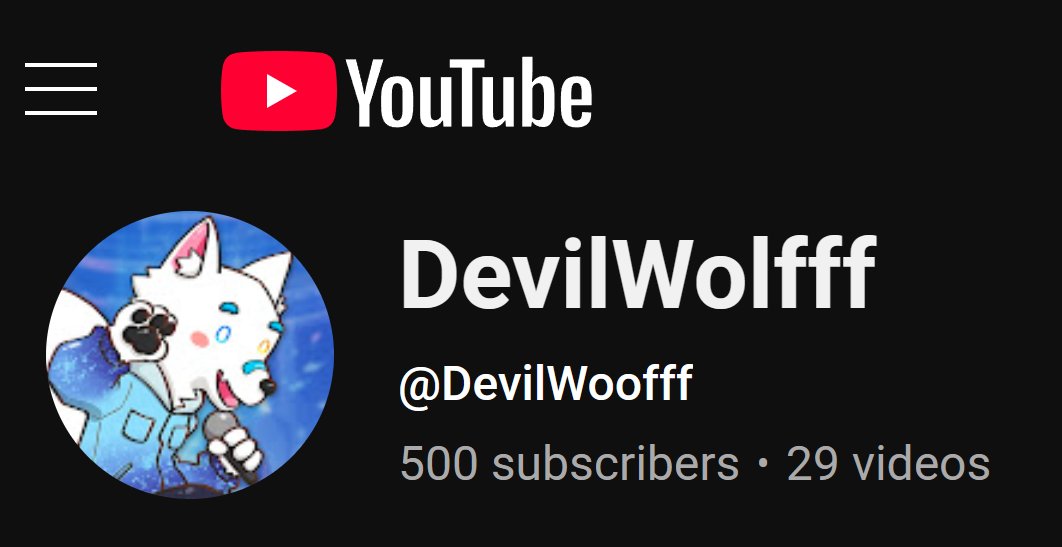 Thank you so much for 500 subscribers 💙
