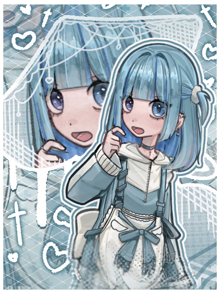 🐬🫧💎 #イラスト  #絵  #art