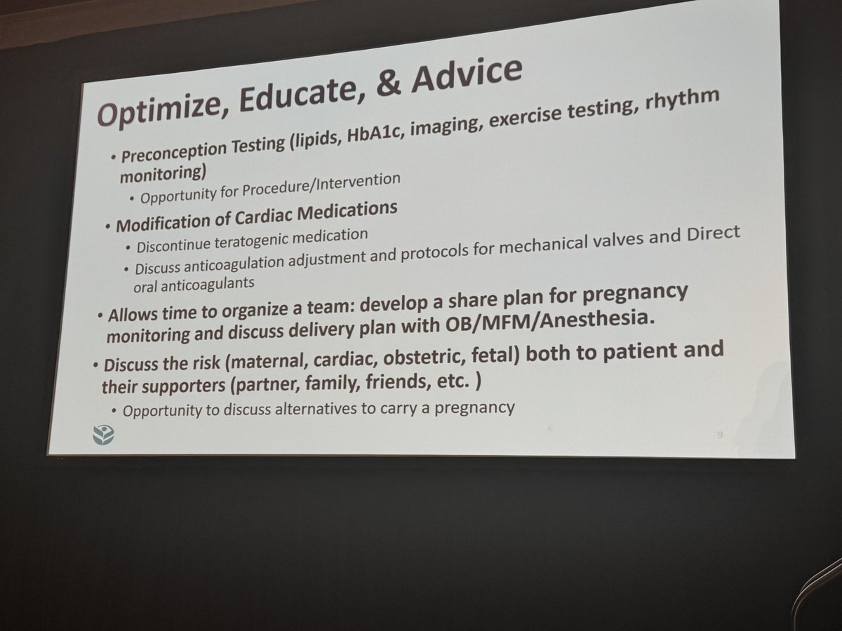 Dr. Martha Gulati ♥️🫀❤️🩹🇨🇦 (@drmarthagulati) on Twitter photo <a href="/DrKTobb/">Dr. Kardie Tobb</a> gives an outstanding talk on Preconception Prevention Planning #CVPrev #ASPC2025
🫀 identify those at risk: preconception planning
🫀 Modify cardiac meds
🫀 Team approach: organize the team
🫀 Discuss risks for optimal planning <a href="/DrKTobb/">Dr. Kardie Tobb</a> gives an outstanding talk on Preconception Prevention Planning #CVPrev #ASPC2025
🫀 identify those at risk: preconception planning
🫀 Modify cardiac meds
🫀 Team approach: organize the team
🫀 Discuss risks for optimal planning