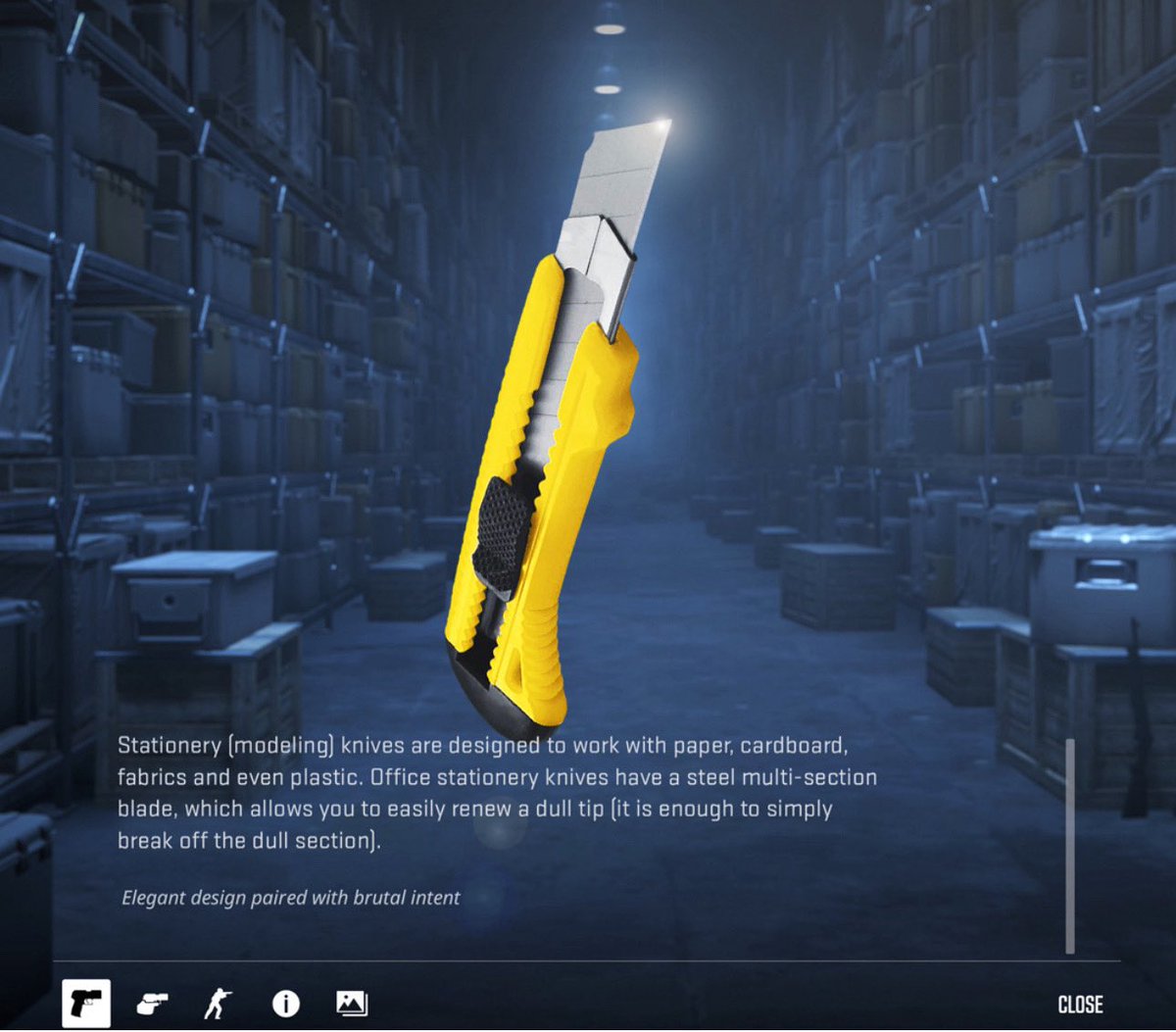 The only knife I can affor😭