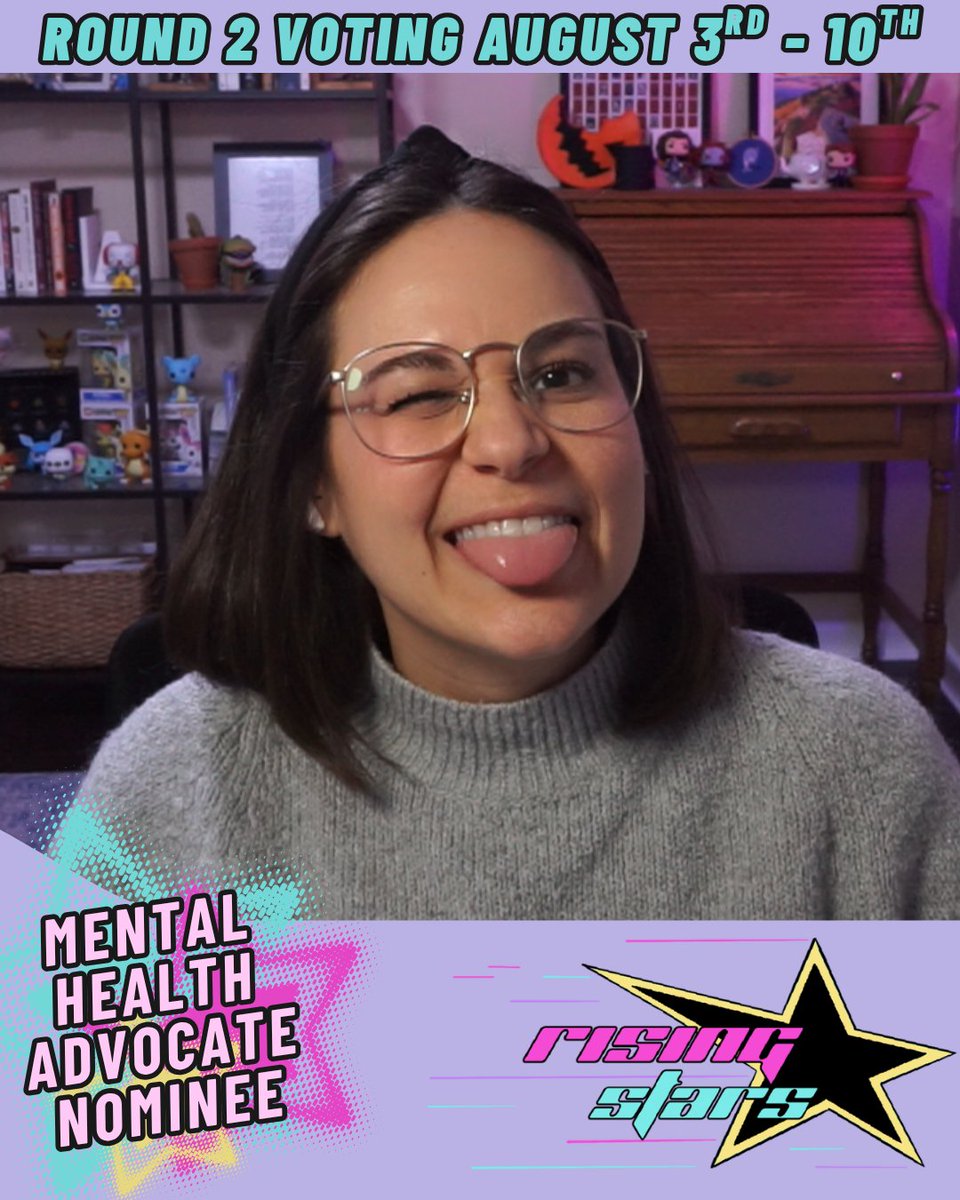 jamie ๐ปโจ (@emosupportjamie) on Twitter photo Round 2 voting is OFFICIALLY open for the Rising Stars Awards until August 10th at 11pm EST! ๐
I'm nominated for the Mental Health Advocate category, and would love your support to make it to the top 3! ๐ฅฐ
โจ <a href="/RSAwardShow/">Rising Stars Awards๐</a>
๐ therisingstarsawards.com/voting Round 2 voting is OFFICIALLY open for the Rising Stars Awards until August 10th at 11pm EST! ๐
I'm nominated for the Mental Health Advocate category, and would love your support to make it to the top 3! ๐ฅฐ
โจ <a href="/RSAwardShow/">Rising Stars Awards๐</a>
๐ therisingstarsawards.com/voting