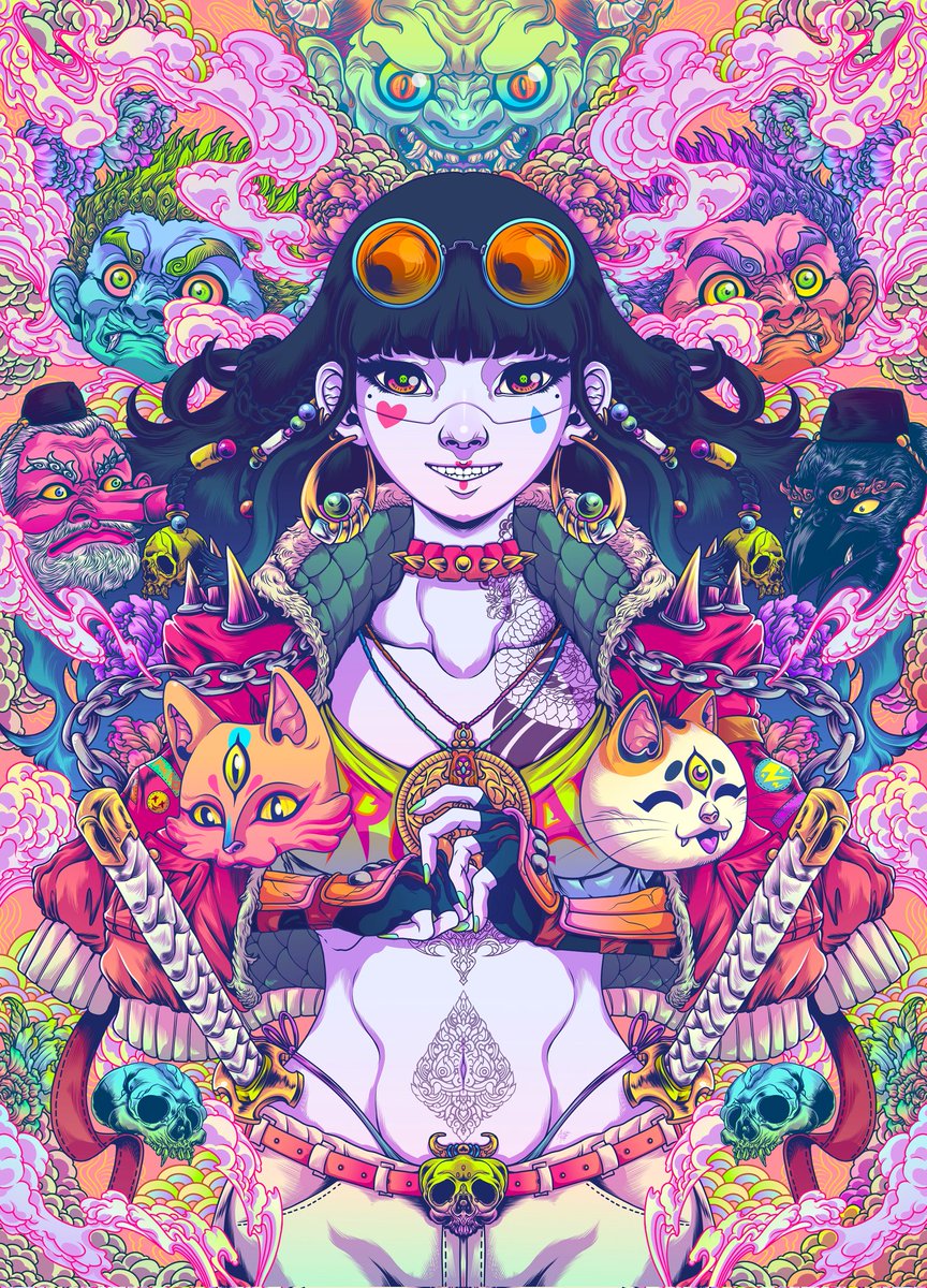 'Bring it on'
1/1 on Foundation.
Part of SpaceWorld 

(Details below)