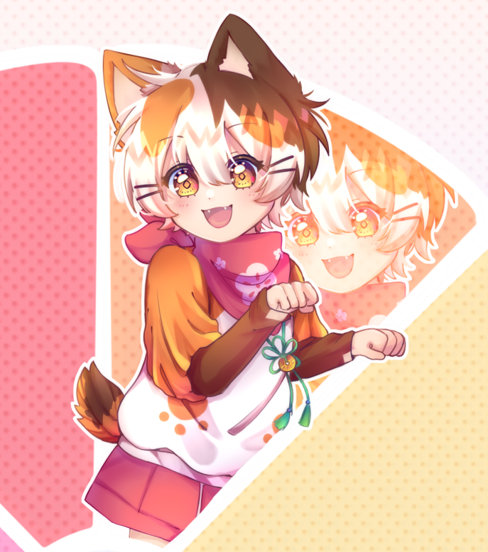 🧡 orange is tatamaru~~ i don't draw smaller characters often but tatamaru is too cute, so i had to try :,3

#たたまるにおだちん