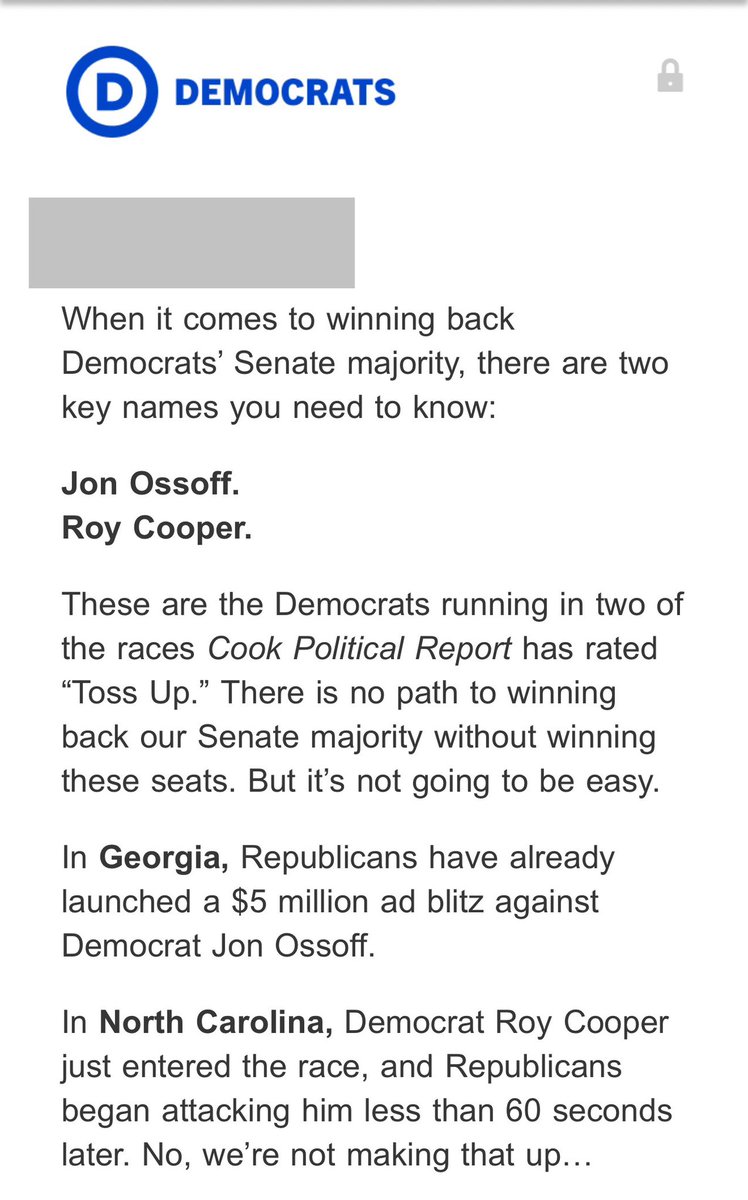 .<a href="/TheDemocrats/">Democrats</a> are going all in on <a href="/ossoff/">Jon Ossoff</a> and <a href="/RoyCooperNC/">Roy Cooper</a> in an effort to take back the Senate in 2026.

This is the type of indecency they support. They want someone like Radical leftist <a href="/RoyCooperNC/">Roy Cooper</a> in the Senate even after Cooper refused to condemn his wife for flipping off