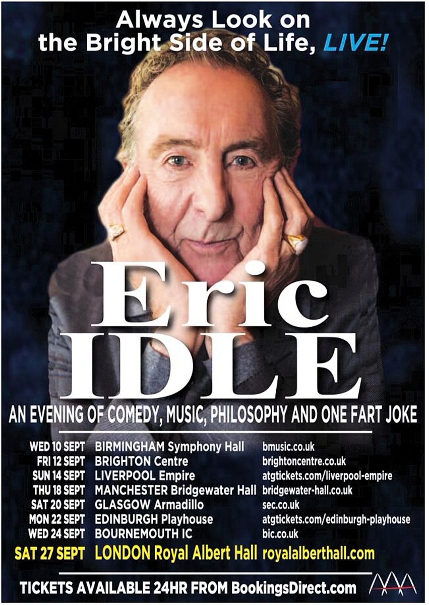 JonTrevithick's tweet image. Ericidle.com/tour