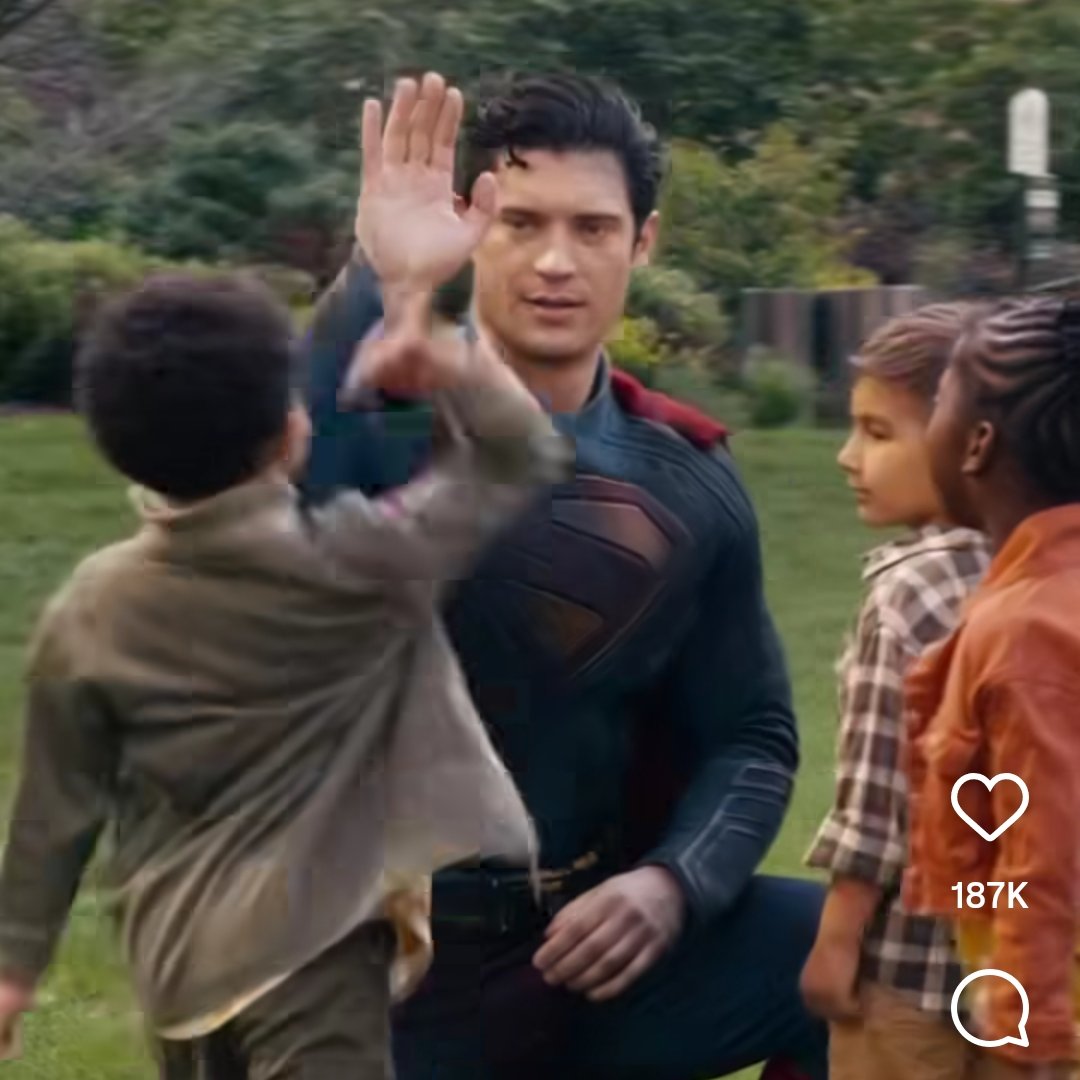 Tom Holland and David Corenswet, ladies and gentlemen. 

#SpiderManBrandNewDay #Superman