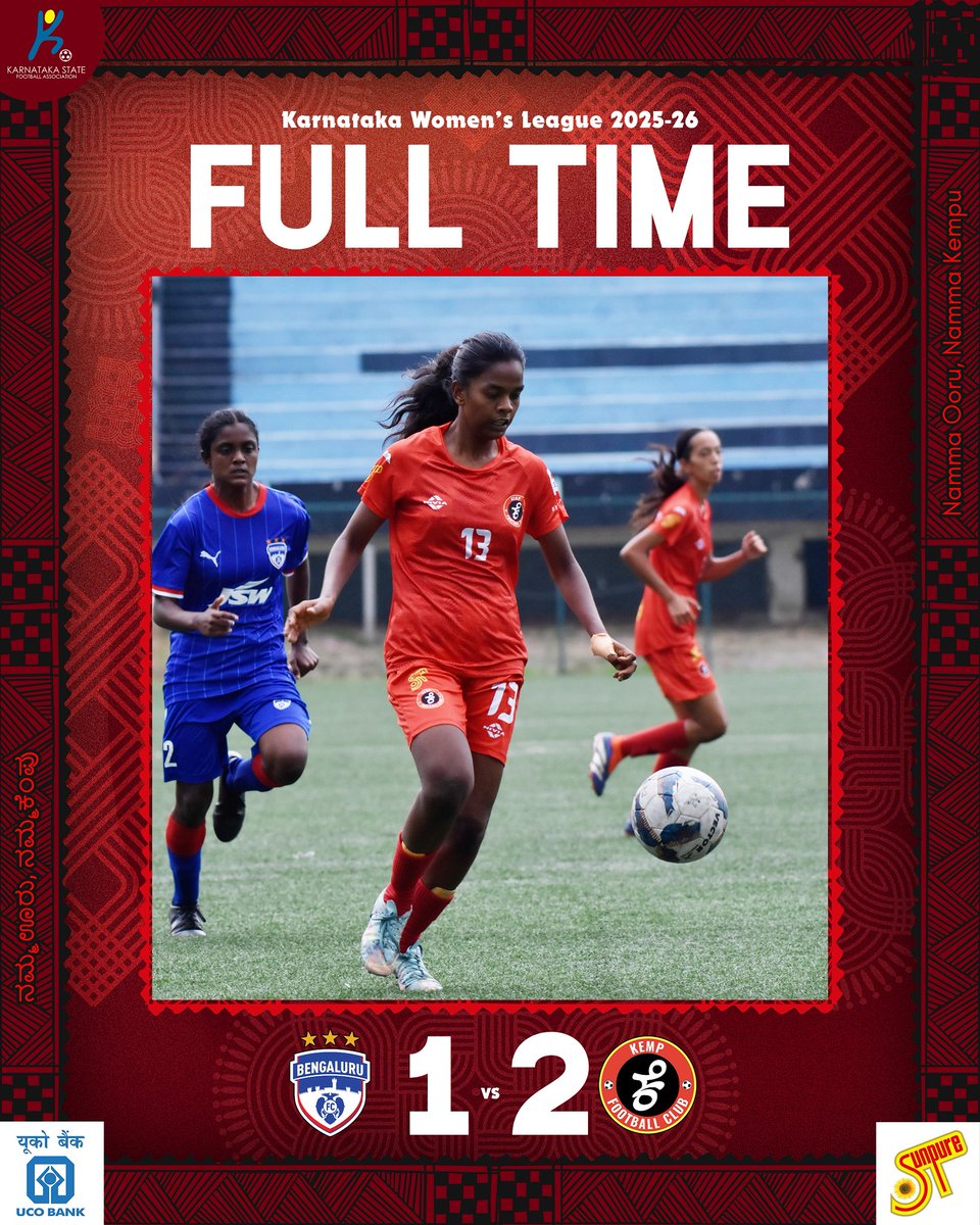 ➕3️⃣ Another three points earned!

A hard-fought win against a strong Bengaluru FC side in a thrilling encounter. We keep moving forward. 

#NammaOoruNammaKempu