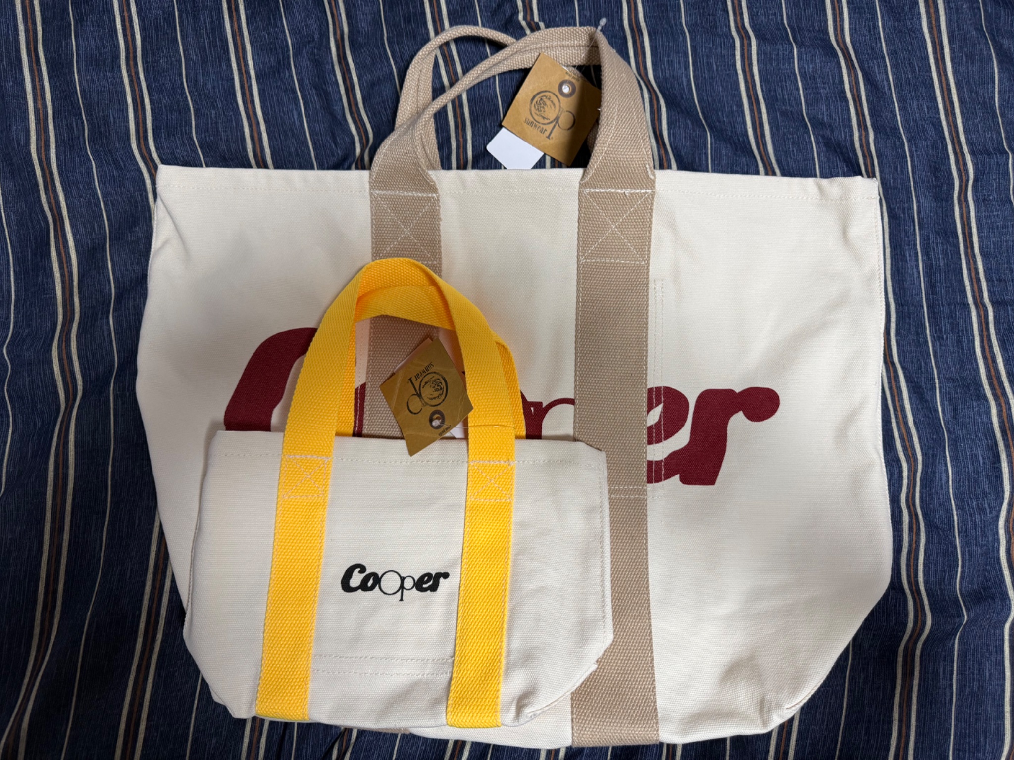 コブクロ　九月八日　Cooper　トートバッグ　大 コブクロ九月八日トートバッグ大Cooper