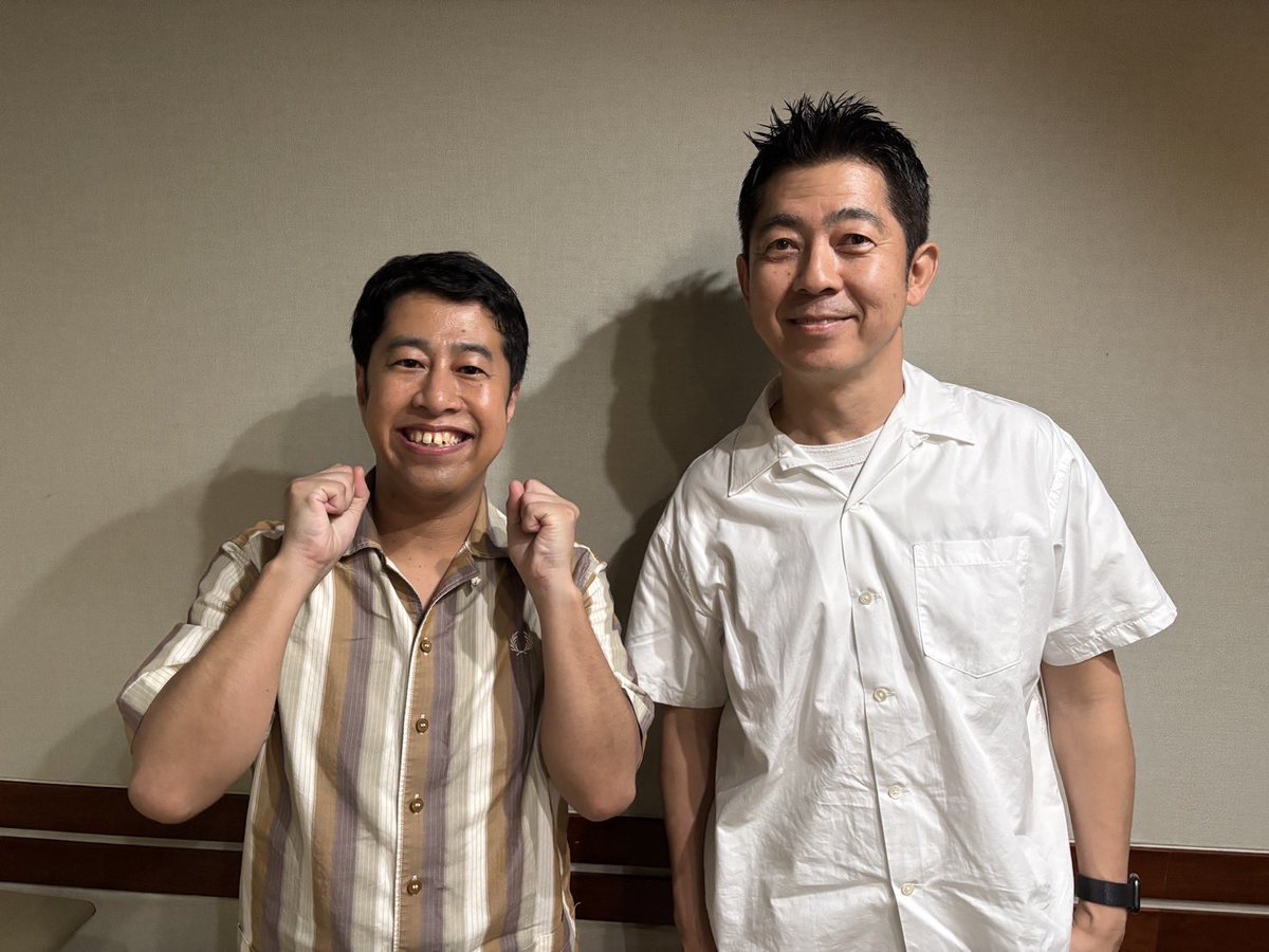 今夜25時からの LINEヤフー presents
「#空想メディア」ゲストは、
先週に引き続き、ウエストランドの
#井口浩之 さんをお迎えします！

📌井口さんのマイルールとは！

📌 LINE AIアシスタントを活用した
「未来」についての空想も！
 
radiko⬇️
radiko.jp/#!/ts/FMT/2025…