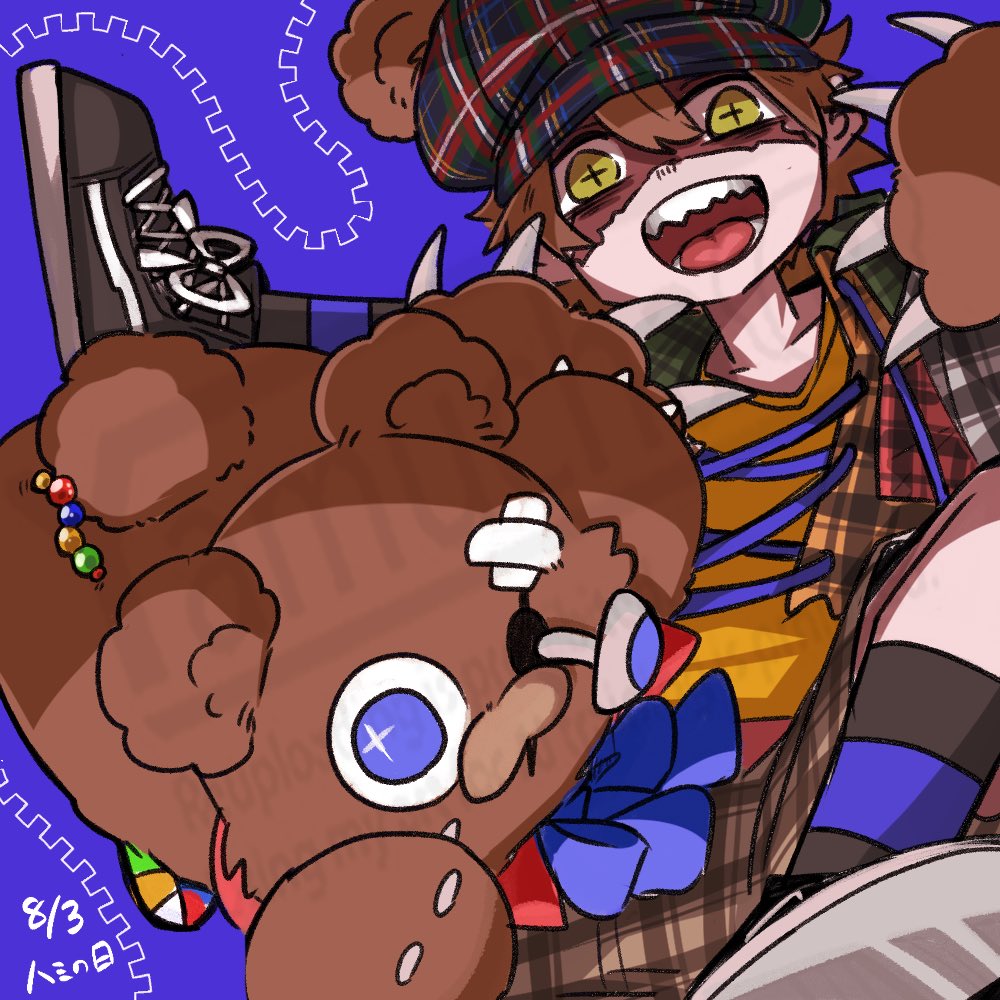 Yamuyamu_1041's tweet photo. ハミの日🐻 https://t.co/fT7FOPbEVd