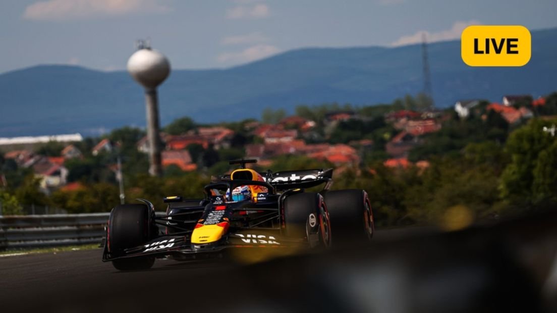LIVE: Kan Verstappen dramatisch weekend in Hongarije besluiten met lichtpuntje? bit.ly/4fgr7C2
