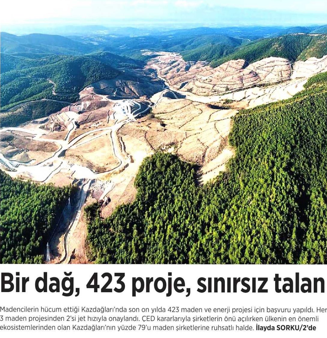 Başar Başarır (@basarbasarir) on Twitter photo Kazdağları’nda 423 maden ve enerji inşaatı varmış! (haber:<a href="/BirGun_Gazetesi/">BirGün Gazetesi</a> )
Truva’ya hediye edilen at da Kazdağları’ndan kesilen ağaçların ahşabıyla yapılmıştı. Sonra, gece karanlığında, neler olduğunu unuttunuz mu? Kazdağları’nda 423 maden ve enerji inşaatı varmış! (haber:<a href="/BirGun_Gazetesi/">BirGün Gazetesi</a> )
Truva’ya hediye edilen at da Kazdağları’ndan kesilen ağaçların ahşabıyla yapılmıştı. Sonra, gece karanlığında, neler olduğunu unuttunuz mu?