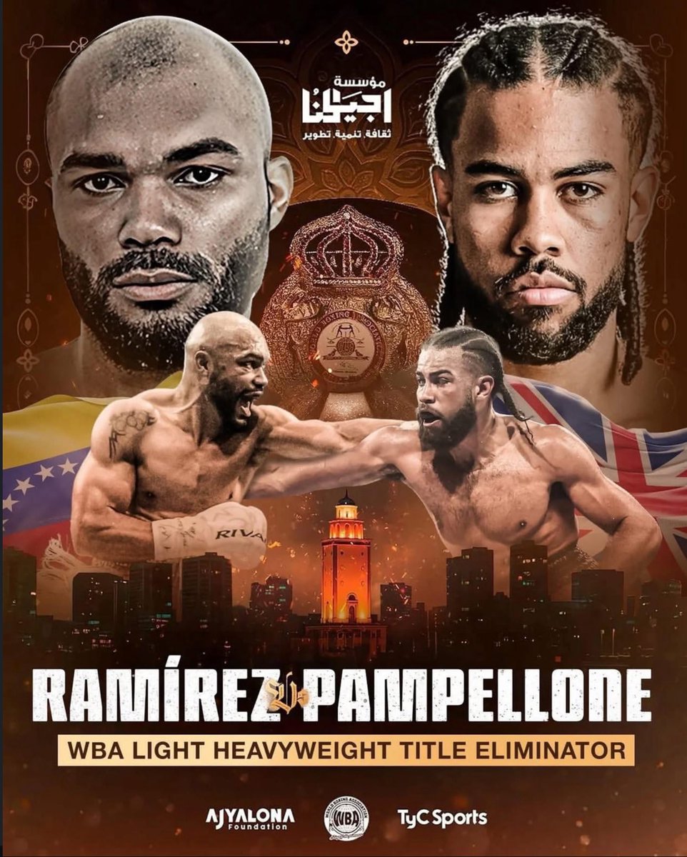 Libya is an interesting location choice for the upcoming Ramirez vs Pampellone title eliminator fight. We don't often see boxing cards over there. In fact, according to boxrec this is only the 3rd boxing card of note to have taken place in the country since 1978.