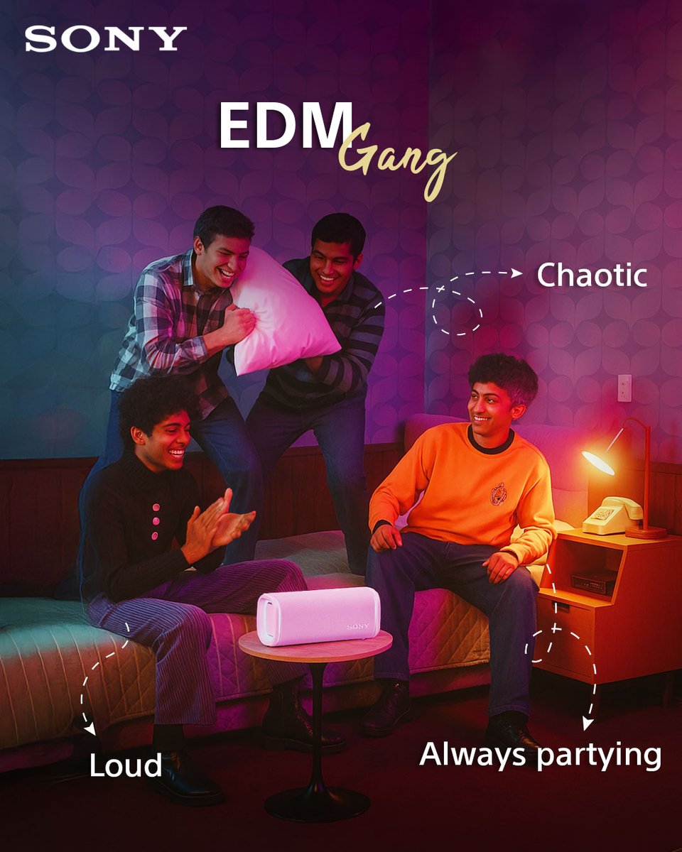 sony_india's tweet image. Not all friendships sound the same; some vibe low-key, others bring the chaos.
This Friendship Day, we’re tuning in to every kind of bond.
Find the one that sounds like you and your crew &amp;amp; don’t forget to hit share with your day ones! #HappyFriendshipDay