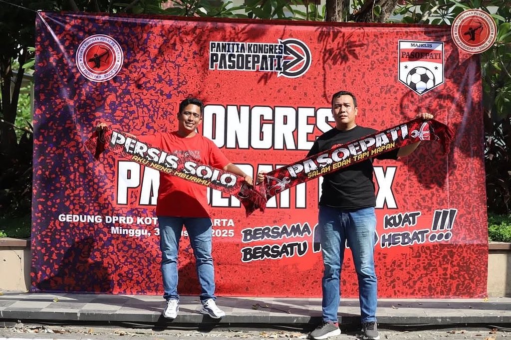 Alhamdulillah Kongres Pasoepati ke X berjalan dengan lancar.
Selamat Pres Jodi dan Wapres Hoko yg terpilih..
Kalian SAKJOSE 🔥🔥🔥

@dpp_pasoepati 

#pasoepati #persissolo
