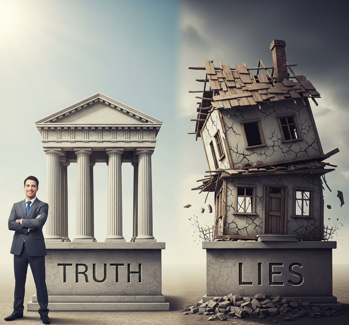 I’ve lost client deals more times than I can count—just because I told the truth. Chances are, it’s happened to you too. 🧵

A client once asked me: “How long will this take?”

I answered honestly: “Four months.”
The competitor said: “Six to eight weeks.”

I warned him: “Then