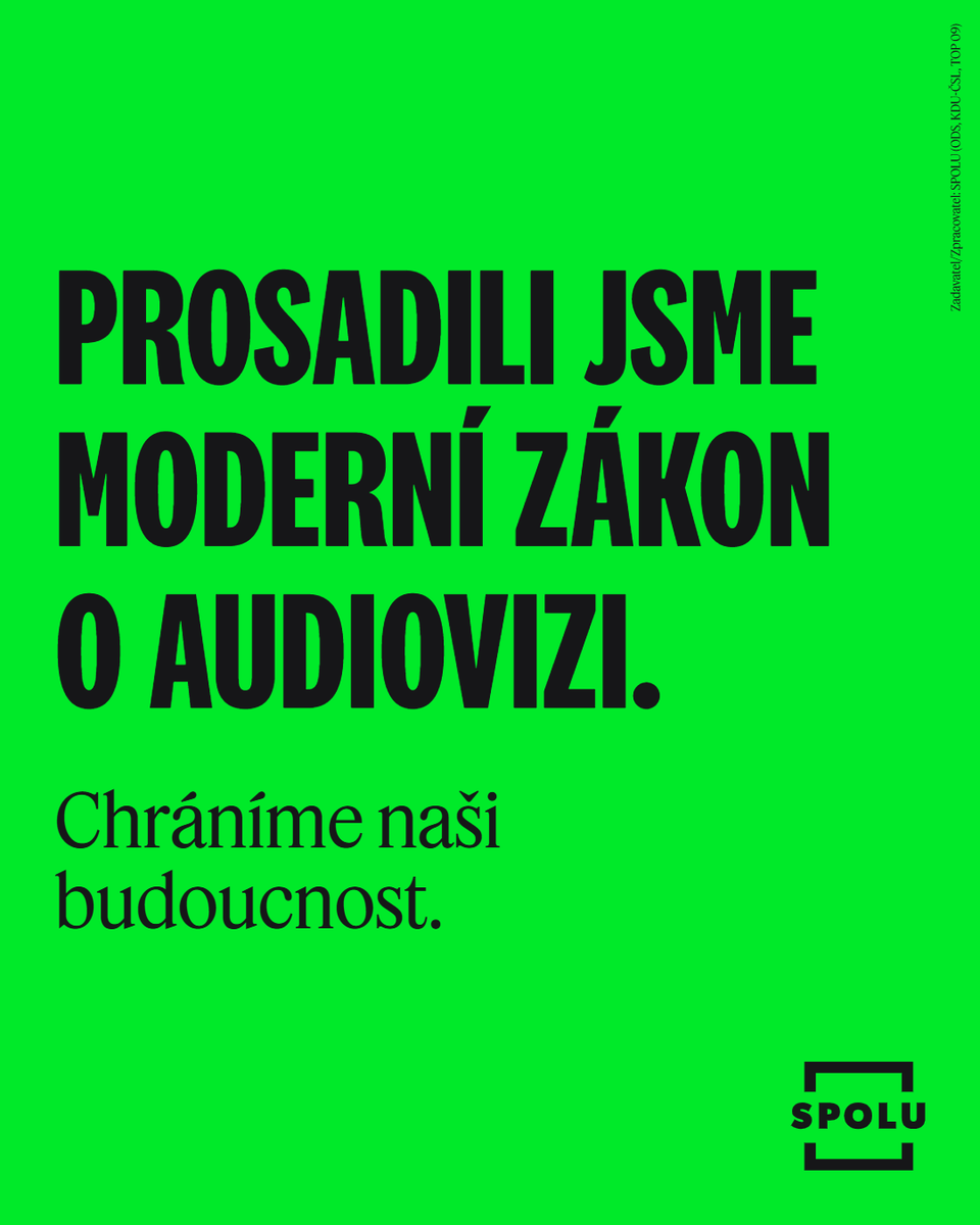 MartinBaxa2's tweet photo. Filmy, seriály i videohry - extrémně důležitá součást „kreativního průmyslu.“ Proto jsme napsali a hlavně prosadili jeden z nemodernějších zákonů o audiovizi v Evropě. 

Díky lépe strukturované podpoře bude vznikat víc původních českých filmů a seriálů, podporu dostanou i tvůrci her. Jsou to investice, které se Česku vrátí.