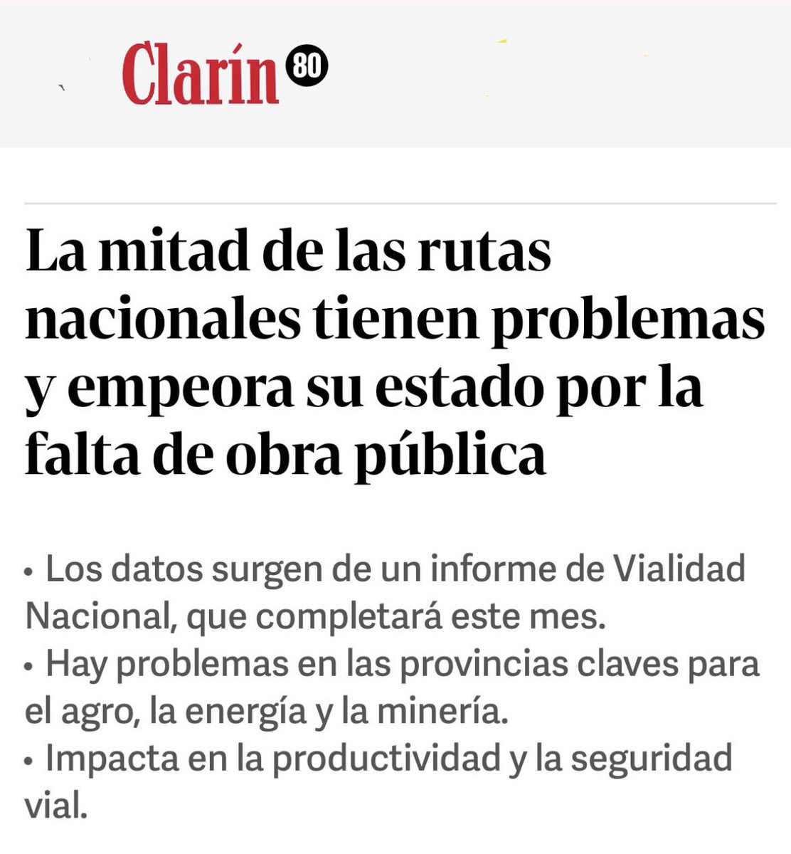 Gabriel Katopodis (@gkatopodis) on Twitter photo .<a href="/JMilei/">Javier Milei</a>, <a href="/LuisCaputoAR/">totocaputo</a> y <a href="/fedesturze/">Fede Sturzenegger</a> se la timbean, y ponen en riesgo tu vida y la de tu familia.
Llevan más de 600 días de gobierno y no hicieron un solo kilómetro de ruta. Es gravísimo. .<a href="/JMilei/">Javier Milei</a>, <a href="/LuisCaputoAR/">totocaputo</a> y <a href="/fedesturze/">Fede Sturzenegger</a> se la timbean, y ponen en riesgo tu vida y la de tu familia.
Llevan más de 600 días de gobierno y no hicieron un solo kilómetro de ruta. Es gravísimo.