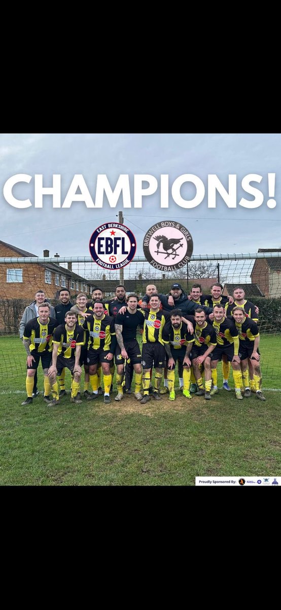 After a strange few months and a lot of back forths, it’s with real pleasure I can announce Britwell will be going again this season. 

A massive thanks Charlie, Geo and Dan for making last season possible and what a season it was! 

2025-2026 we’re coming for it all…UTB🟡⚫️