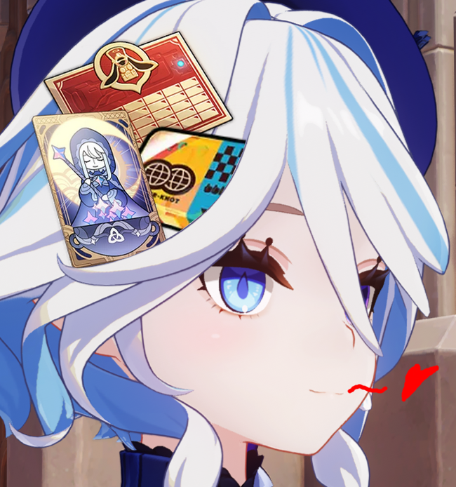 ❣️ Furina double reward Giveaways❣️

Giveaway has a surprise for two winners: a choice between welkin, express pass and more!

To enter;
1) Like RT &amp; Follow
2) (Optional) If given the chance, would you kiss Furina?

Ends this wed on august 6th. Given through codashop! #Furina 🫧