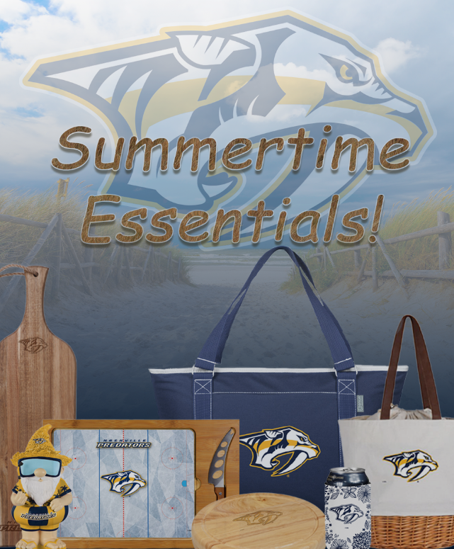 Show your Predators spirit year-round and shop our summer collection! 🌞

Head over to our website to shop now! Go Preds! 🏒