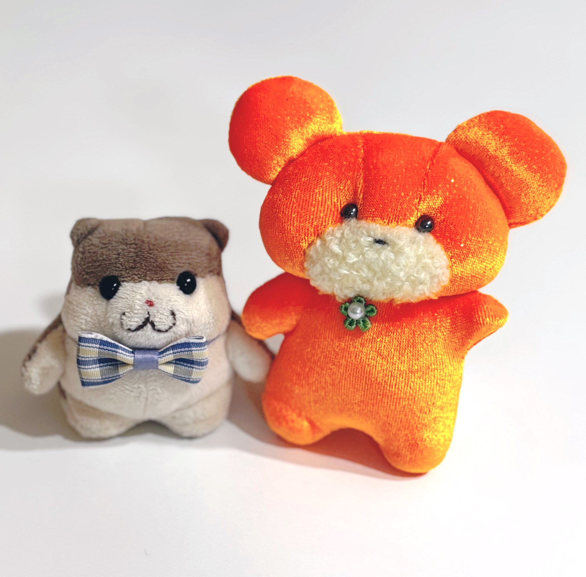 ♡みかん様♡ くまちゃん ぬいぐるみ 2体 みたう🐹 on X: 