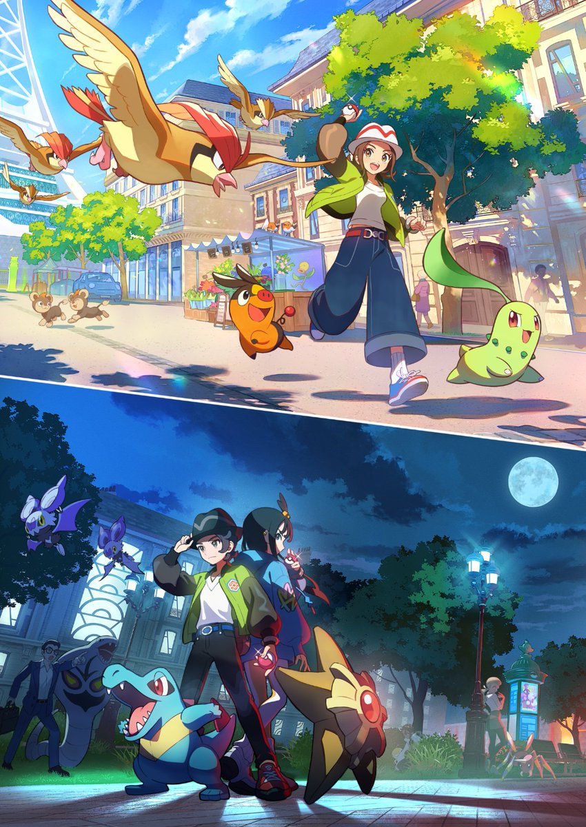 Daytime and nightime in Lumiose City is full of adventure! 🤩 

#PokemonLegendsZA