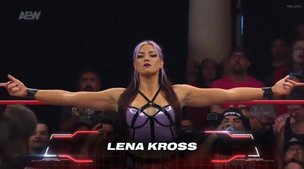 Nathanhickey101's tweet image. I’m thinking @Lena_Kross is the first wrestler to be on @AEW, @GCWrestling_ , and @ThisIsTNA shows aired in the same week 👏