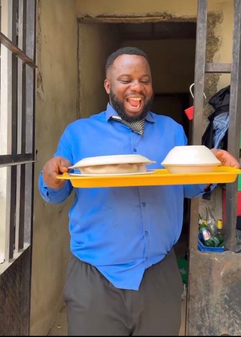 Be like say na here we go chop lunch today oo😂