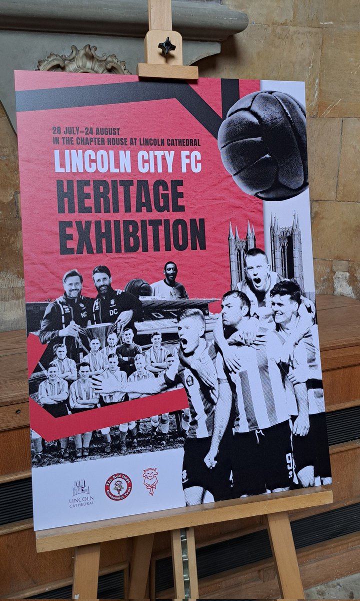 Well worth popping into the Cathedral to see this if you get chance. Very well put together... 👌🔴⚪️