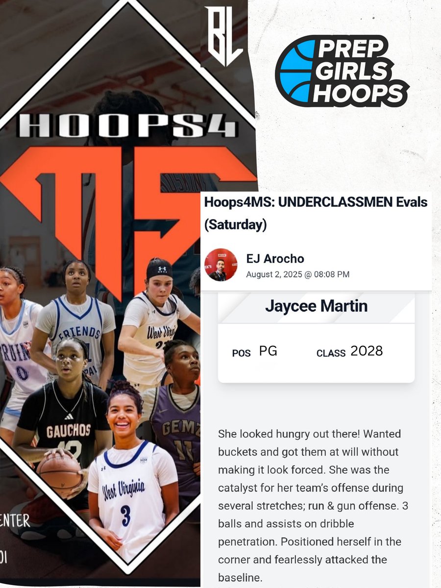 Jaycee Martin (@jayceeworks2) on Twitter photo Definitely high level talent in the building, can't wait to compete today! Thank you <a href="/EJayArrow/">E J 🏀</a> for the 👀 ✍️🙏🏽 <a href="/PrepGirlsHoops/">Prep Girls Hoops 🏀</a> <a href="/brolylew/">Girel ‘Broly’ Lewis</a> <a href="/NJLadiesHoops/">NJ Ladies Hoops</a> <a href="/GthingBBall/">gthingbasketball</a> Definitely high level talent in the building, can't wait to compete today! Thank you <a href="/EJayArrow/">E J 🏀</a> for the 👀 ✍️🙏🏽 <a href="/PrepGirlsHoops/">Prep Girls Hoops 🏀</a> <a href="/brolylew/">Girel ‘Broly’ Lewis</a> <a href="/NJLadiesHoops/">NJ Ladies Hoops</a> <a href="/GthingBBall/">gthingbasketball</a>