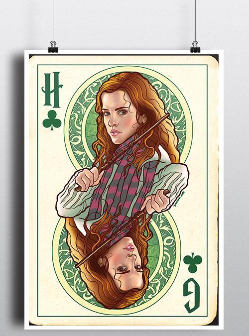 "Witch of Clubs" is today's featured print on qwertee.com/print/witch-of… RePost for a chance at a FREE TEE!