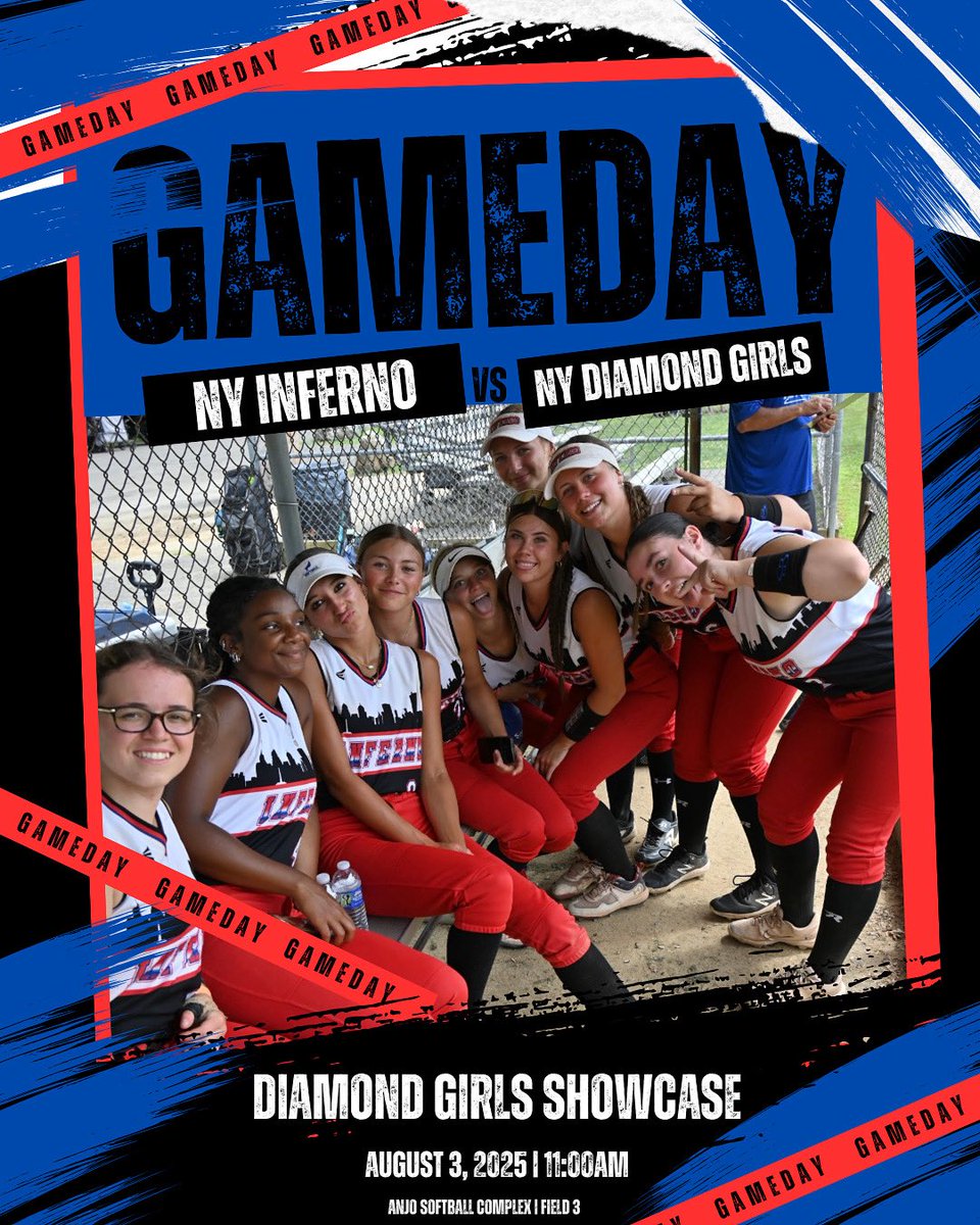 Last gameday with this team! Gold is the goal!! Let’s go Inferno!! #rollinferno #softball