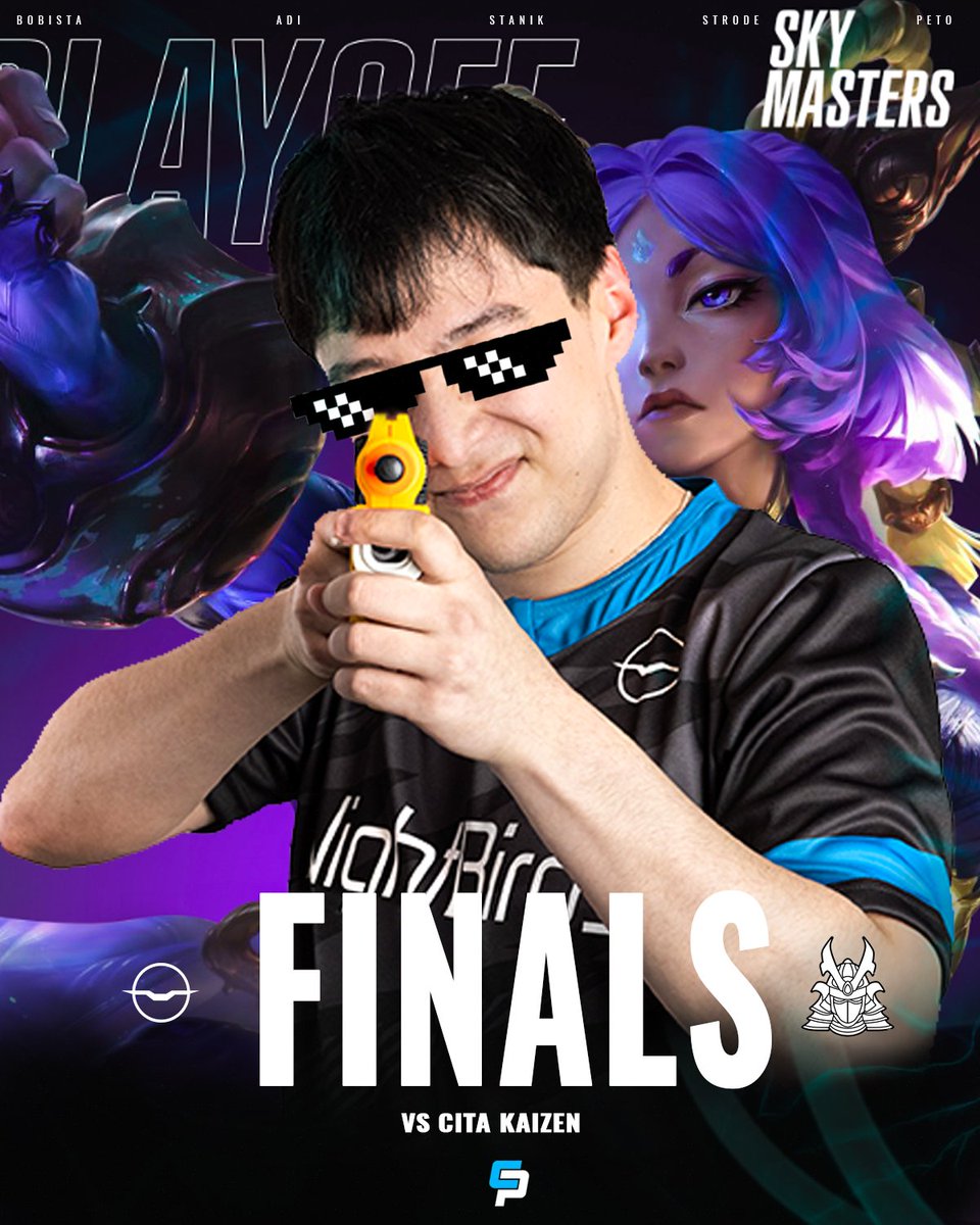 Nightbirds (@nightbirds_lol) on Twitter photo Gameday vs <a href="/CitaKaizen/">CITA KAIZEN</a>
The Hitpoint loss still stings
But a CZ/SK final is the perfect place to bounce back
GP or no GP, this final is gonna be lit 🔥
🕔 17:00
📺 twitch.tv/skymastersespo… Gameday vs <a href="/CitaKaizen/">CITA KAIZEN</a>
The Hitpoint loss still stings
But a CZ/SK final is the perfect place to bounce back
GP or no GP, this final is gonna be lit 🔥
🕔 17:00
📺 twitch.tv/skymastersespo…
